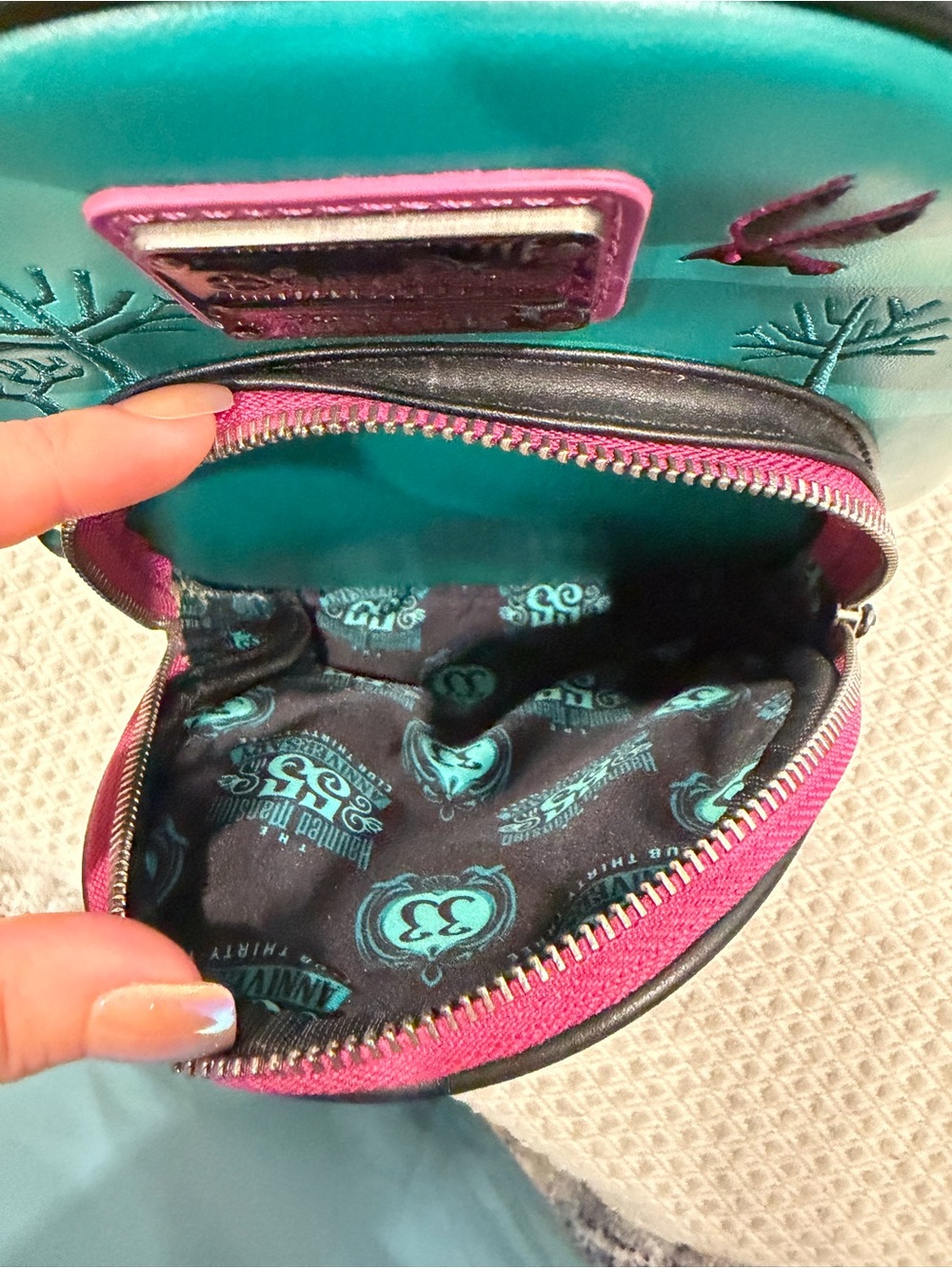 Disney Club 33 Loungefly Haunted Mansion 55th Anniversary Backpack and Ears - Picture 13 of 14